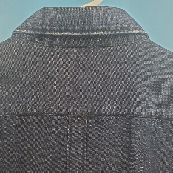 Poggianti 1958 denim pearl snap shirt 42/16.5 neck - Picture 11 of 13